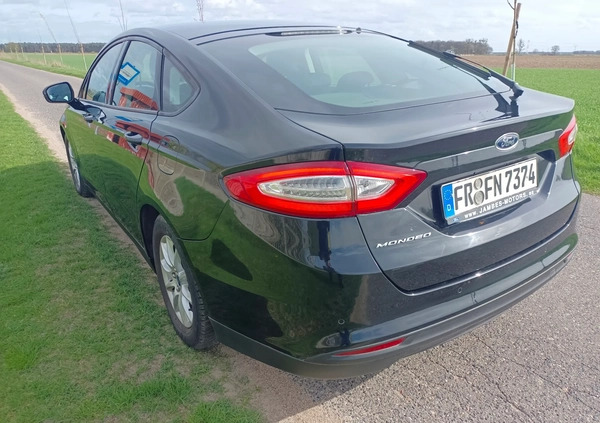 Ford Mondeo cena 37900 przebieg: 178540, rok produkcji 2016 z Września małe 232